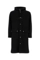 Aspesi Black Wool Blend Parka