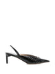 Tom Ford Semi Shiny Printed Python Bc Slingback