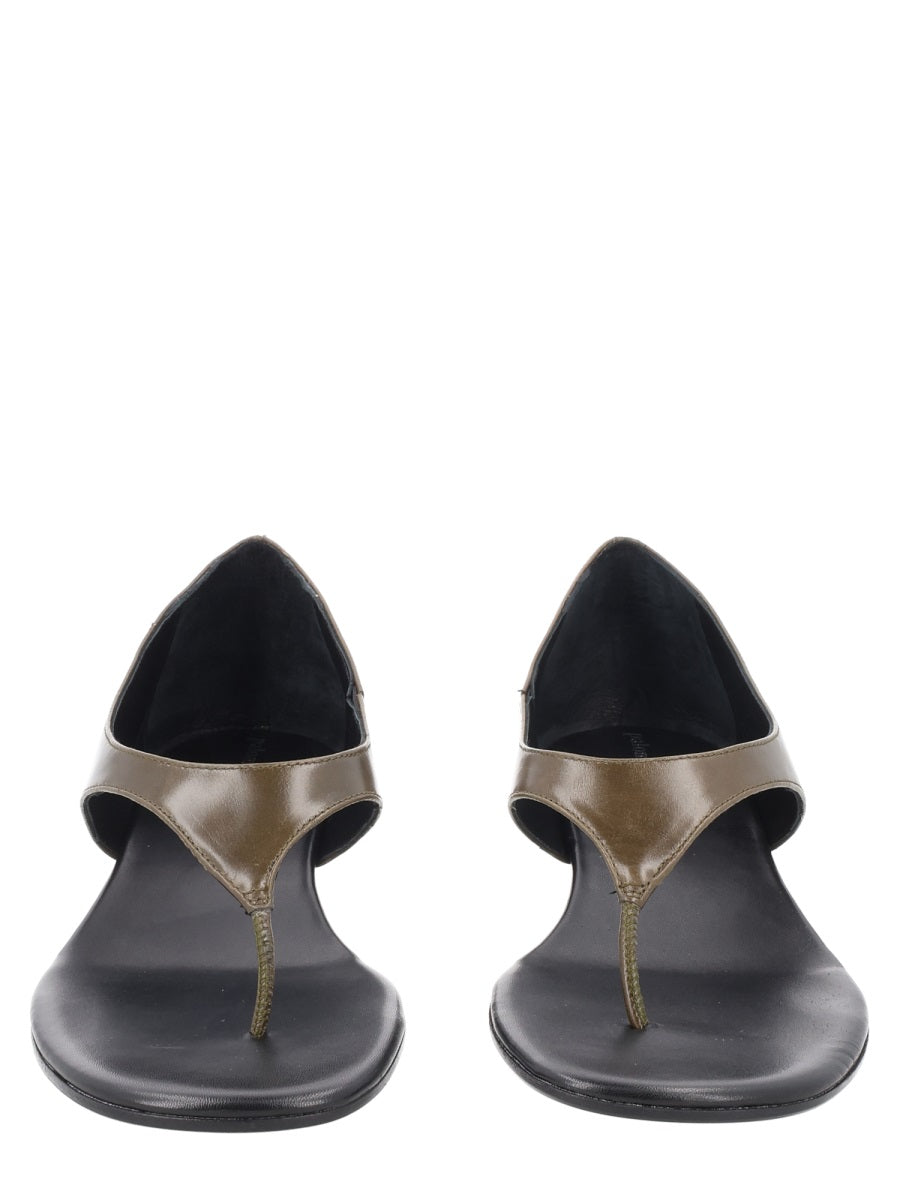 Paloma Wool Brown Leather Sandal