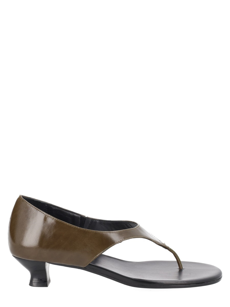 Paloma Wool Brown Leather Sandal