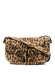 Valentino Garavani Black Calf Leather Leo Bag