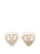 Valentino Garavani Vlogo Signature Strass Pearl Earrings