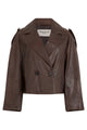 Weekend Max Mara Short Leather Jacket