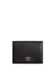 Valentino Garavani Vlogo Signature Leather Wallet