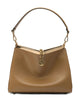 Etro Brown Leather Gold-Tone Charm Bag