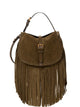 Etro Olive Green Leather Bag