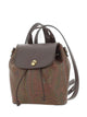 Etro Brown Leather Backpack Arnica