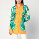 Etro  Floral Print Shirt With Knotted Detail