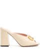 Valentino Garavani Vlogo Signature Leather Mules