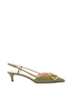 Valentino Garavani Vlogo Signature Leather Slingback Pumps