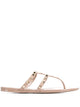 Valentino Rockstud Flat Sandals