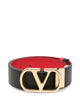 Valentino Garavani Vlogo Signature Leather Belt