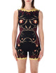 Marine Serre Top Flower Print