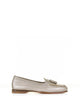 Santoni Leather Moccasin With Tassels