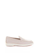 Santoni Pink Leather Moccasin