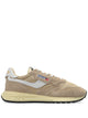 Autry White Suede Nylon Sneakers