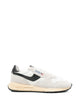 Emporio Armani Autry Reelwind Black Suede Sneakers