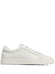 Tod's White Calfskin Leather Flat Shoes