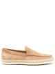 Tod's Cord Weaving Slip-On Suede Loafers