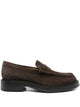 Tod's Brown Suede Loafers