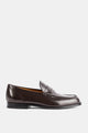 Tod's Mocassin En Cuir Poli Brun Foncé
