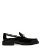 Tod's Leather Loafers With Metal Bar