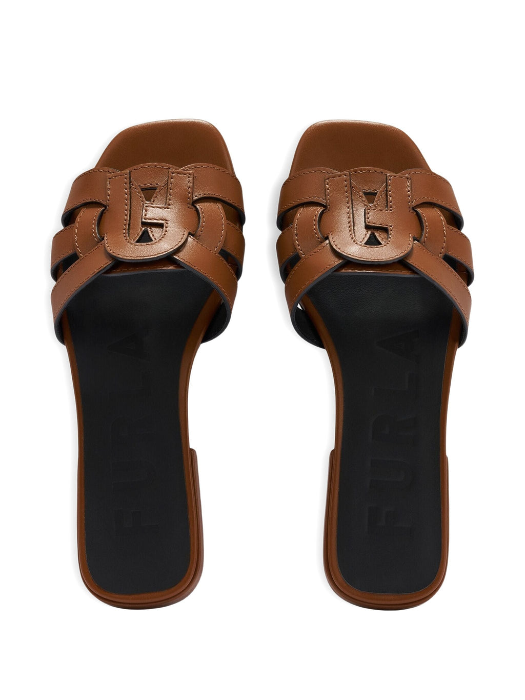 Furla Polyester Summer Sandals T.10