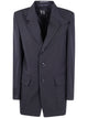 Y's "Notched Lapel" Gabardine Jacket