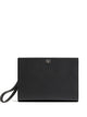 Valentino Garavani Valentino Garavani Vlogo Signature Pouch In Grained Calfskin