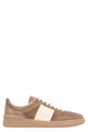 Valentino Garavani Upvillage Split And Nappa Leather Sneakers