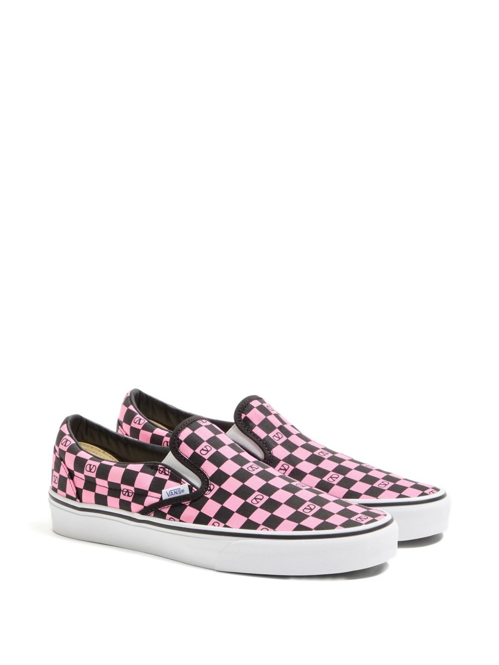 Valentino Garavani X Vans Valentino Garavani And Vans Canvas Slip On