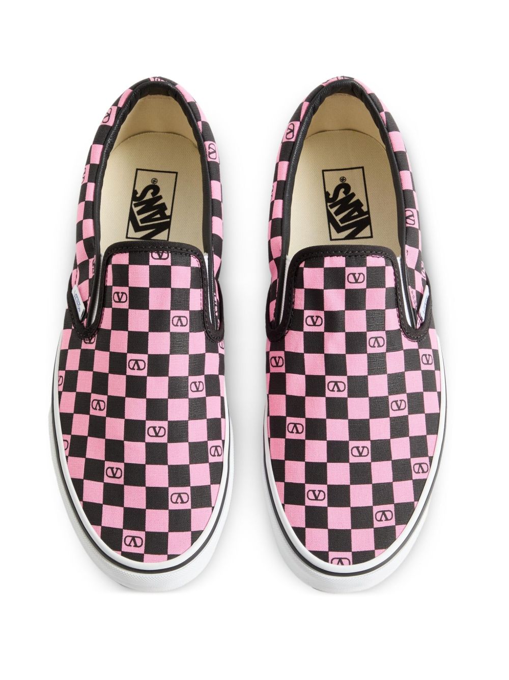 Valentino Garavani X Vans Valentino Garavani And Vans Canvas Slip On
