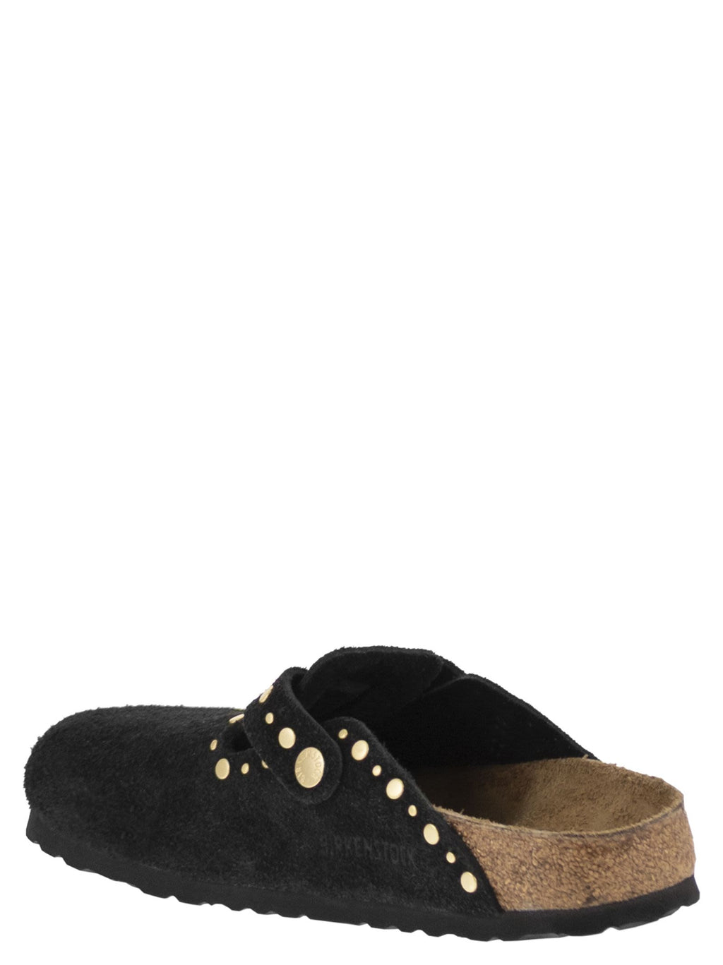 Birkenstock Boston Rivet – Suede Leather Clog With Studs