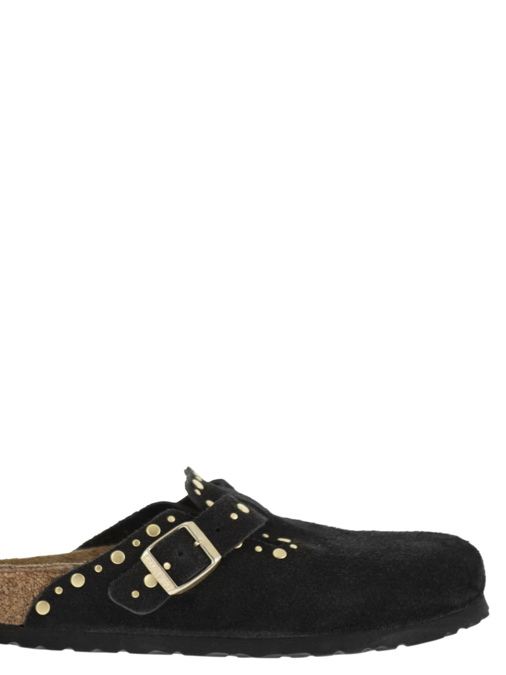 Birkenstock Boston Rivet – Suede Leather Clog With Studs