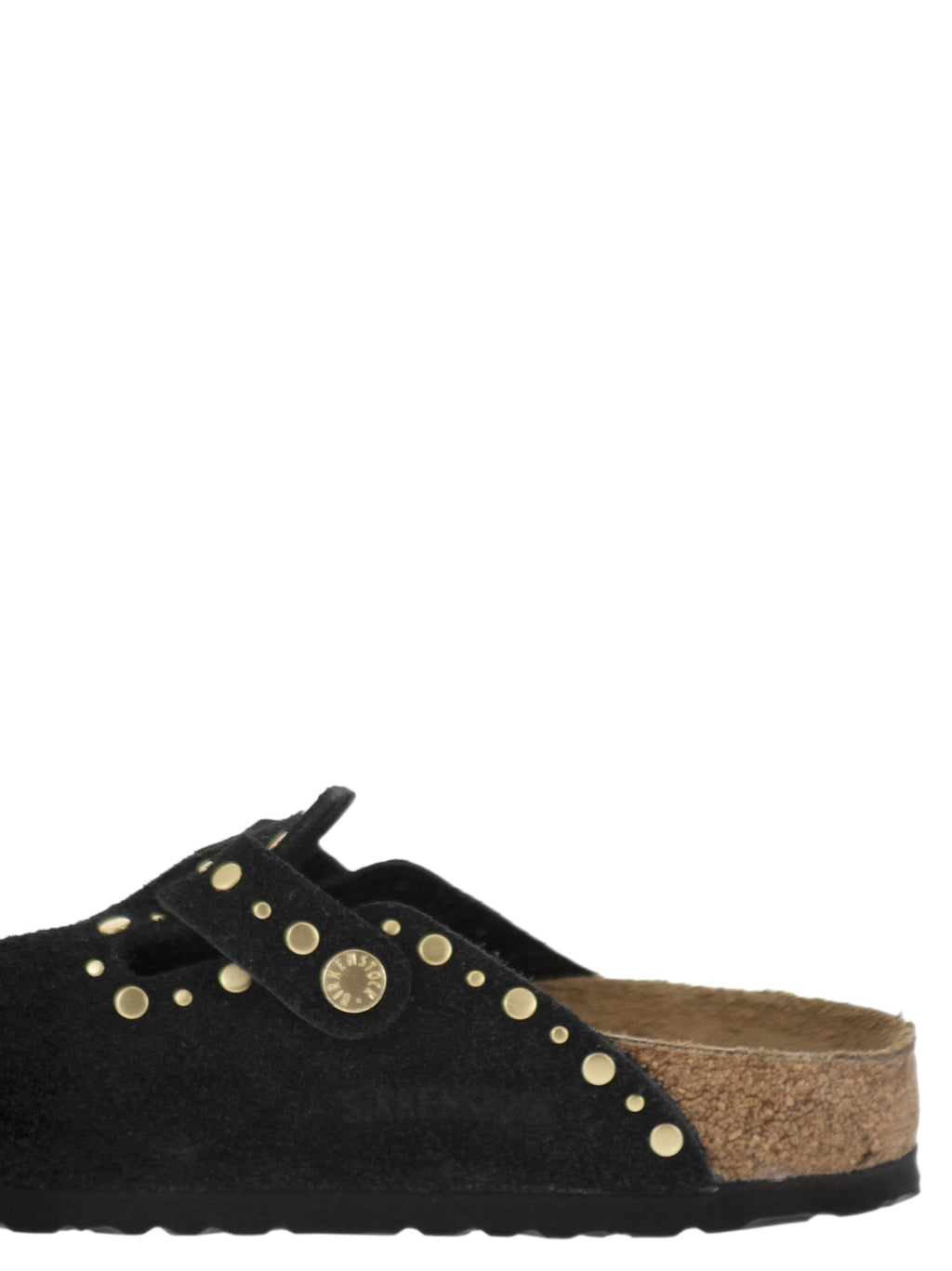 Birkenstock Boston Rivet – Suede Leather Clog With Studs