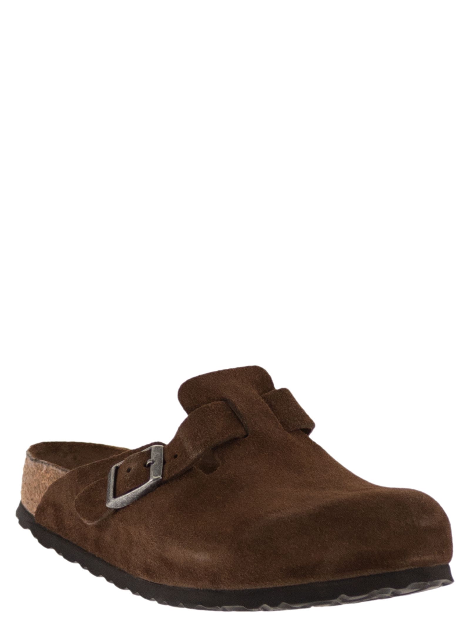Birkenstock Boston - Suede Sabot