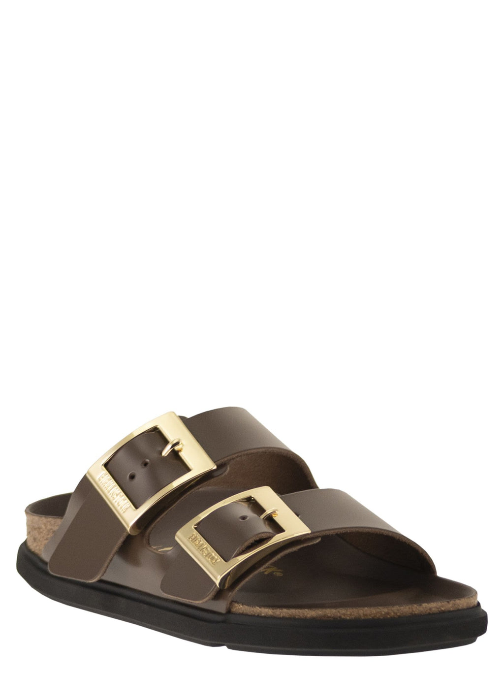 Birkenstock Arizona Db Hex – Patent Natural Leather Sandal