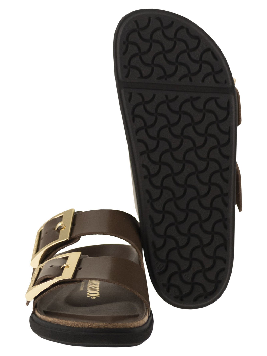 Birkenstock Arizona Db Hex – Patent Natural Leather Sandal
