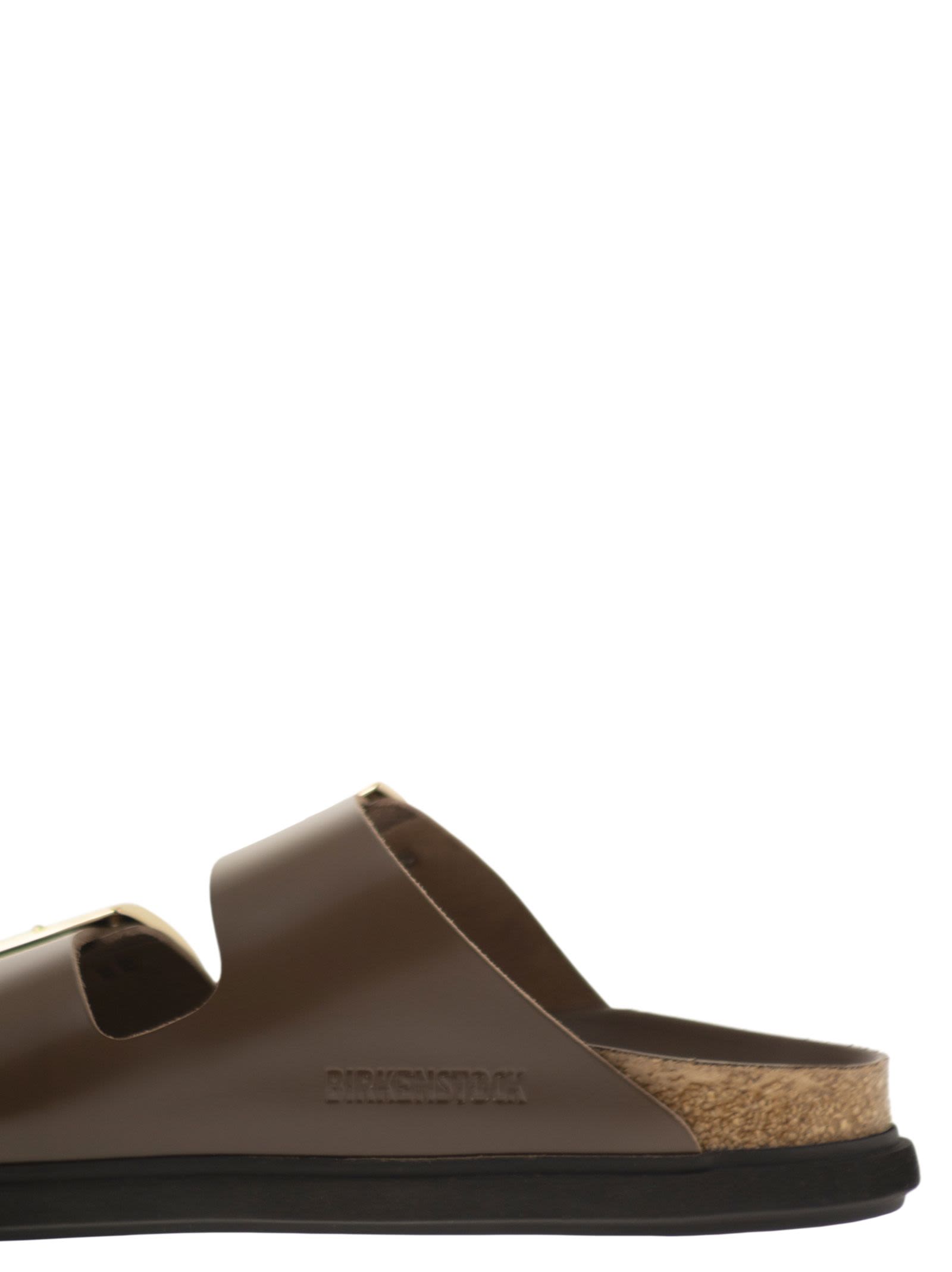 Birkenstock Arizona Db Hex – Patent Natural Leather Sandal