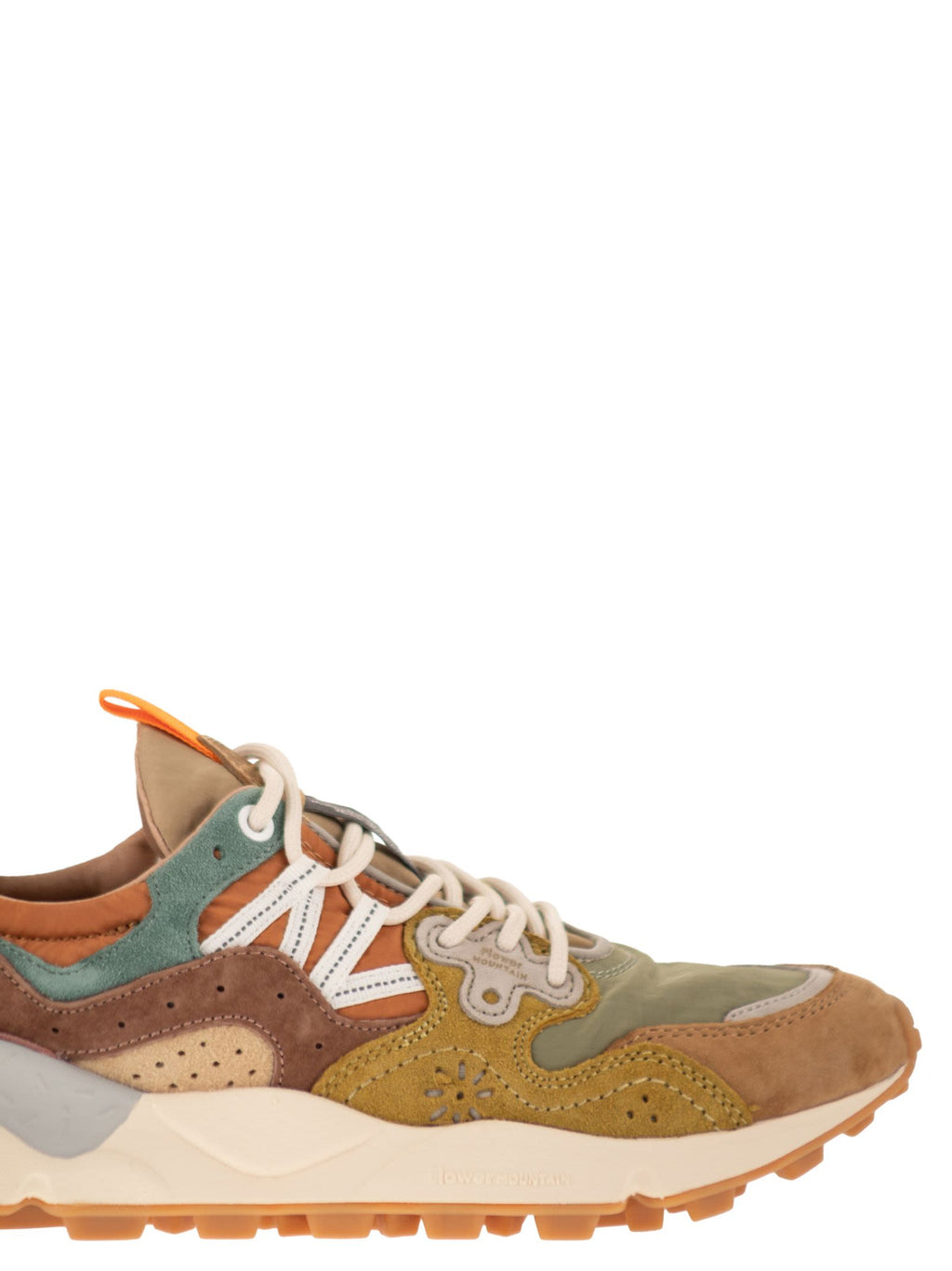 Flower Mountain Yamano 3 - Sneakers In Suede And Technical Fabric