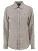 Polo Ralph Lauren Classic-Fit Striped Linen Shirt