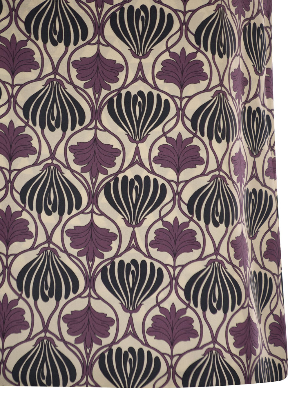 S Maxmara Timetop - Reversible Printed Silk Top