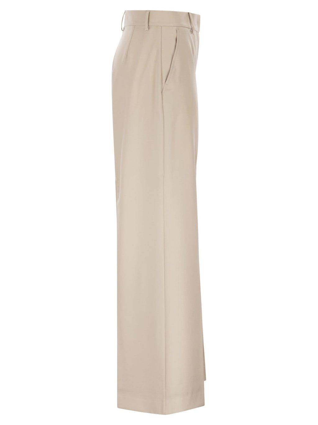Weekend Maxmara Wkdcorone - Virgin Wool Chino Pants