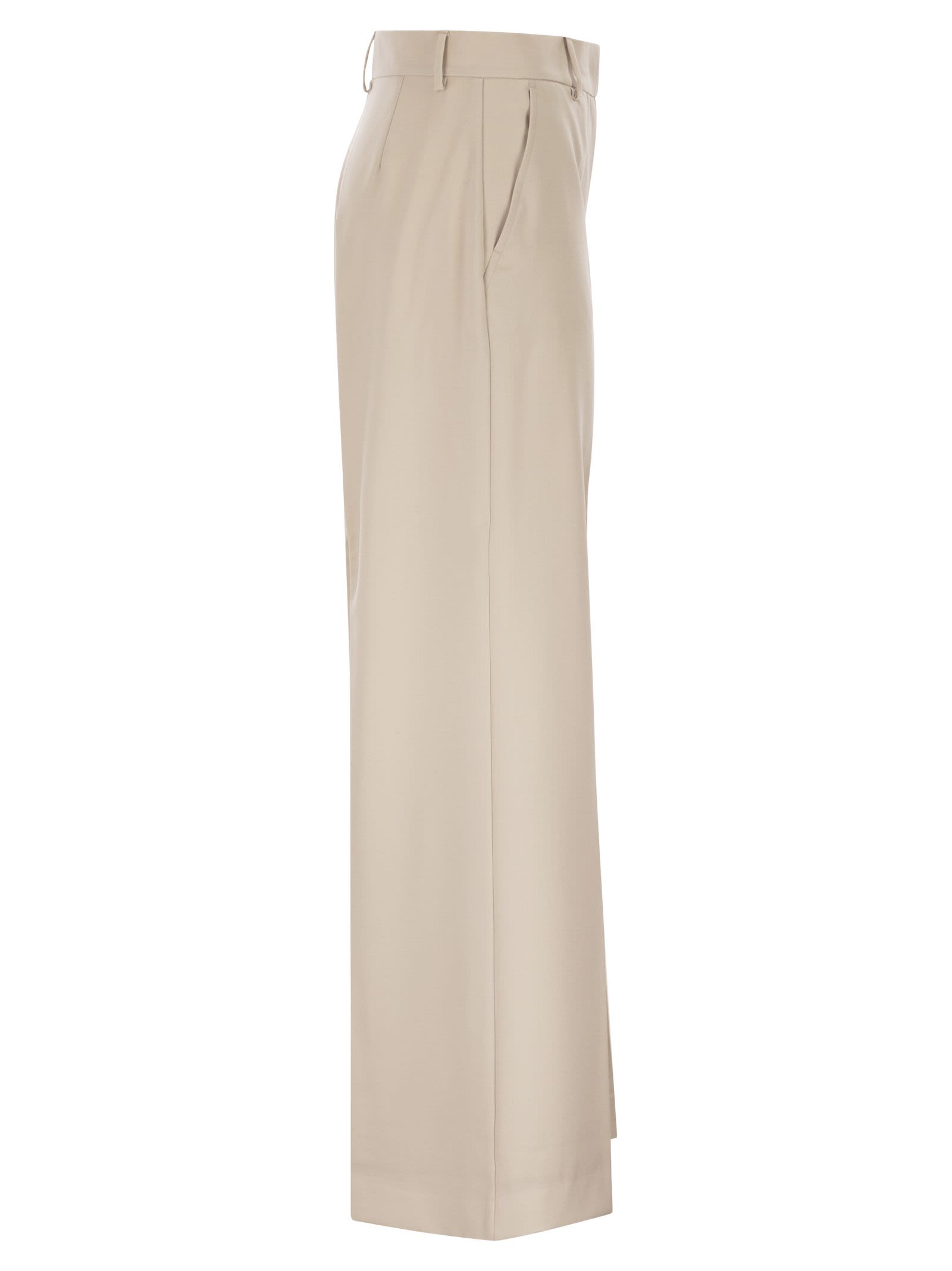 Weekend Maxmara Wkdcorone - Virgin Wool Chino Pants