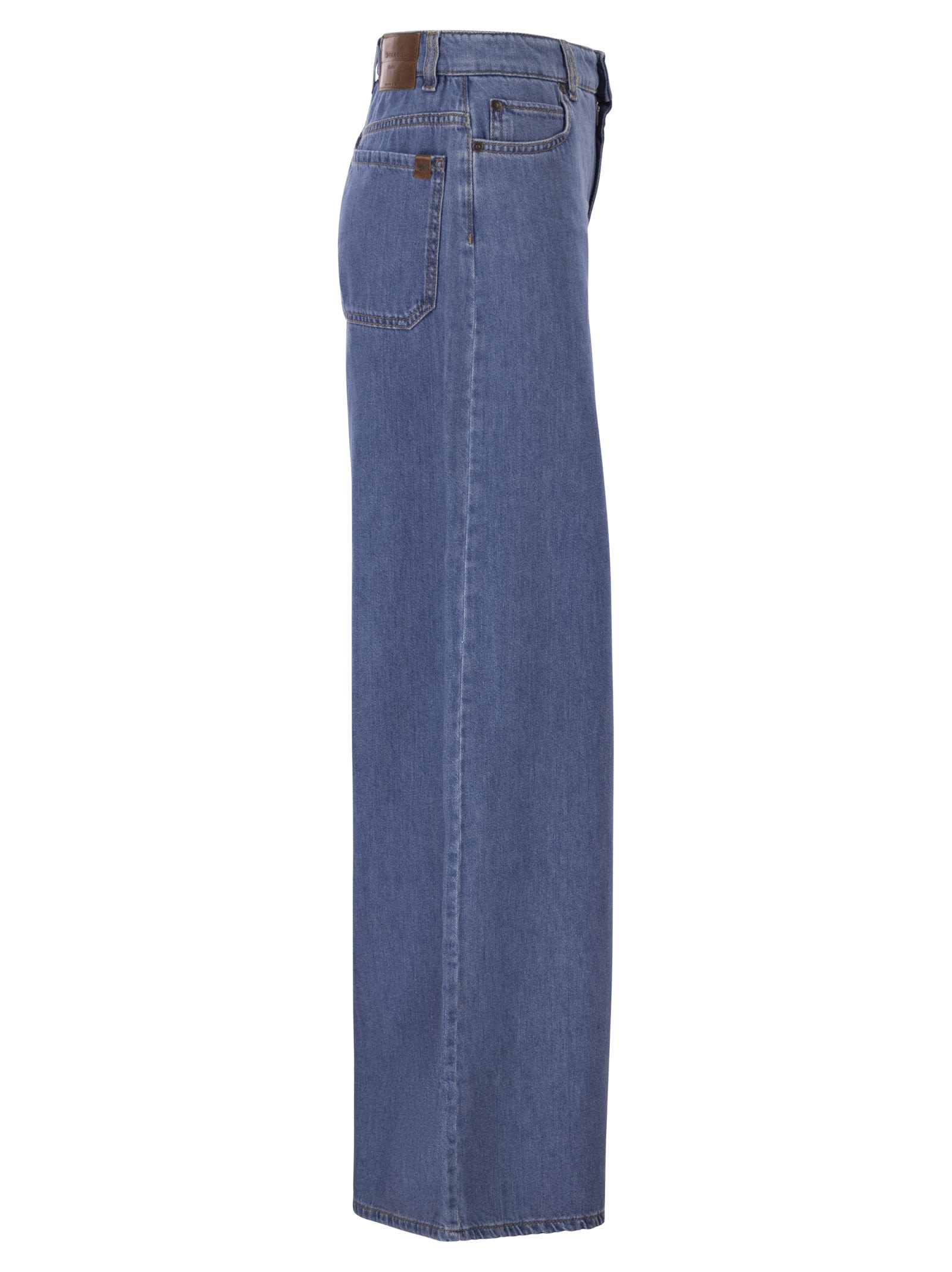 Weekend Maxmara Wkdvega - Wide-Leg Denim Jeans