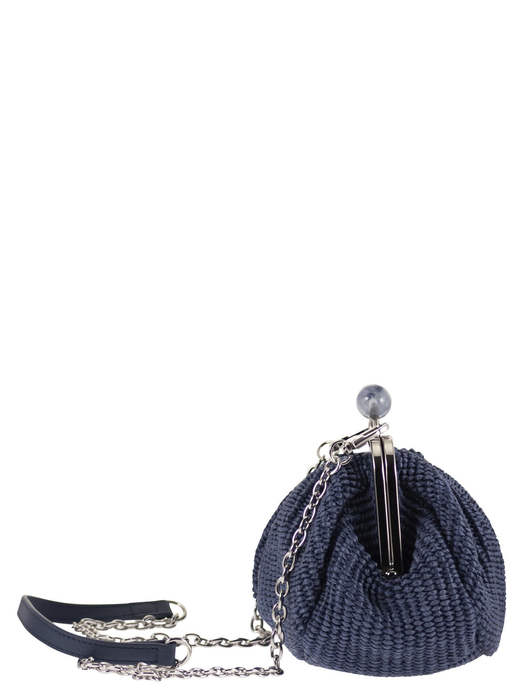 Weekend Maxmara Wkapalmas - Raffia-Effect Pasticcino Bag