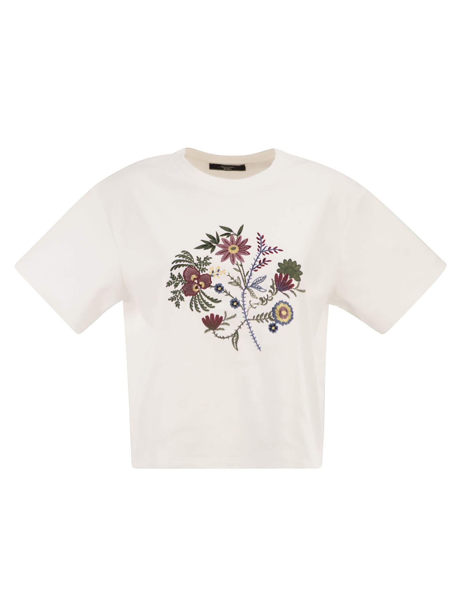 Weekend Maxmara Wkdsabato - Cotton Jersey T-Shirt With Print