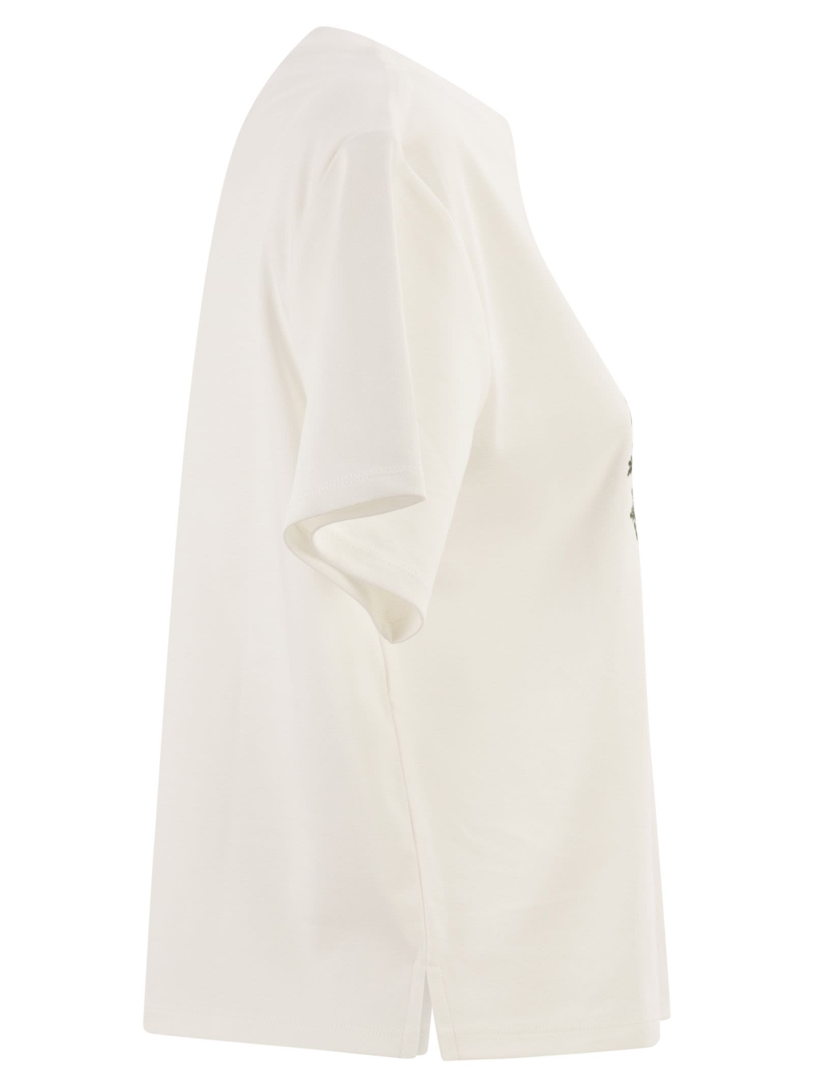 Weekend Maxmara Wkdsabato - Cotton Jersey T-Shirt With Print