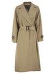 Weekend Maxmara Wkdfatto - Water-Repellent Long Trench Coat With Belt