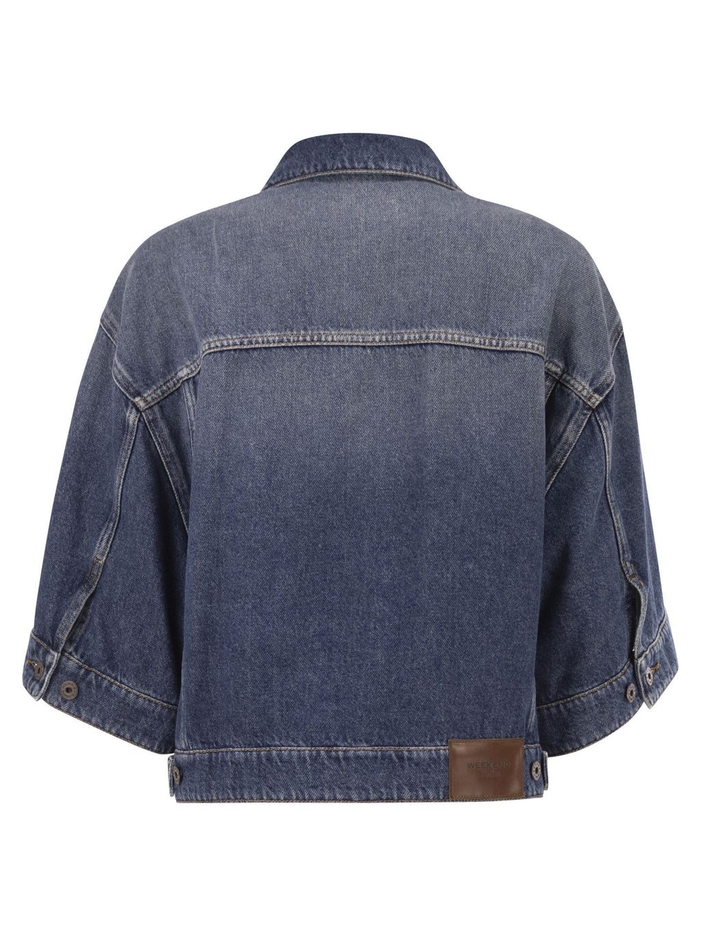 Weekend Maxmara Wkdliuti - Cropped Cotton Denim Jacket